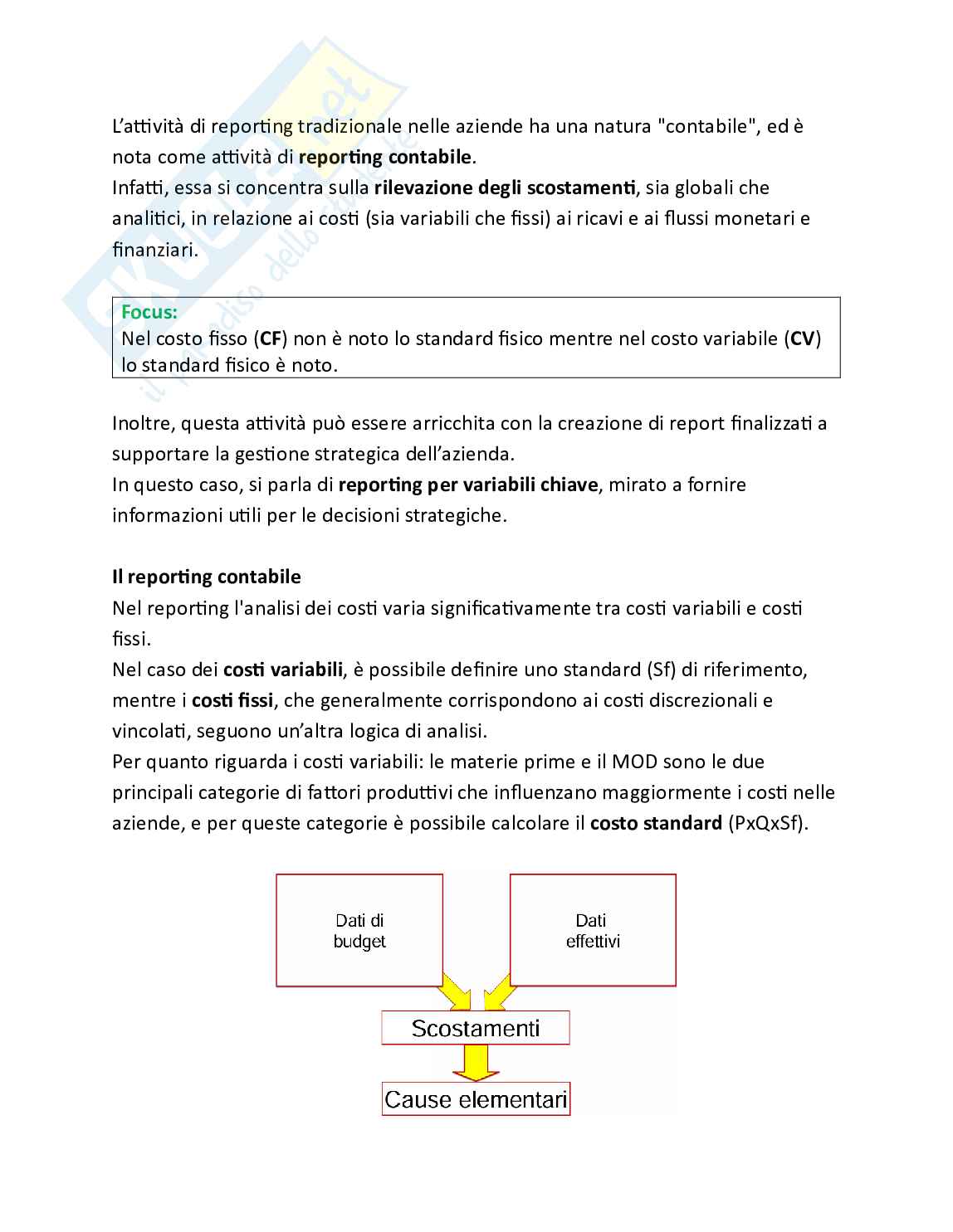 Programmazione e controllo delle imprese turistiche - Teoria, parte 4 - Il reporting e l’analisi degli scostamenti Pag. 2