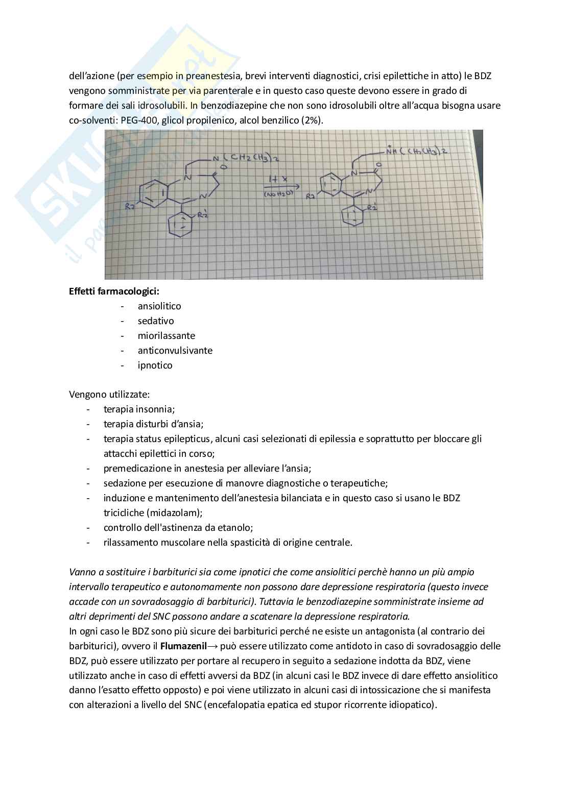 Appunti esame lezioni 7-11 su 33 di Chimica farmaceutica e tossicologica 2 Pag. 21