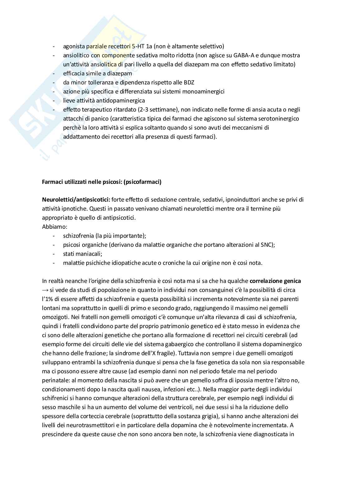 Appunti esame lezioni 7-11 su 33 di Chimica farmaceutica e tossicologica 2 Pag. 31