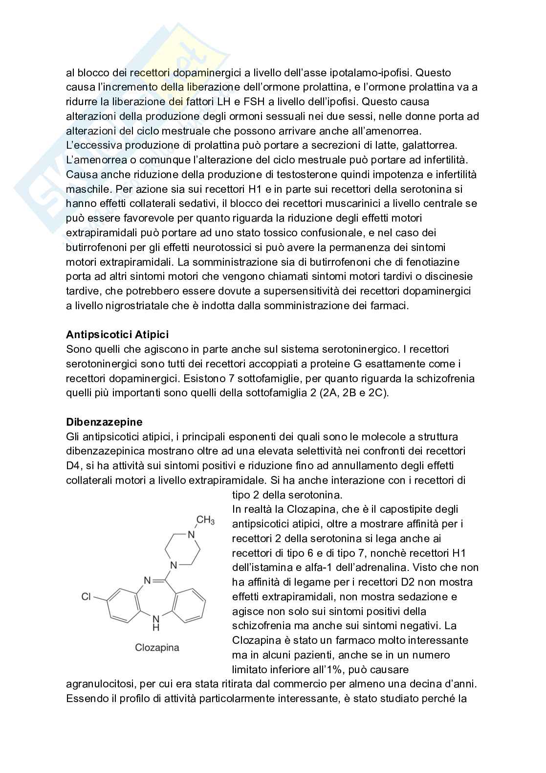 Appunti esame lezioni 7-11 su 33 di Chimica farmaceutica e tossicologica 2 Pag. 46