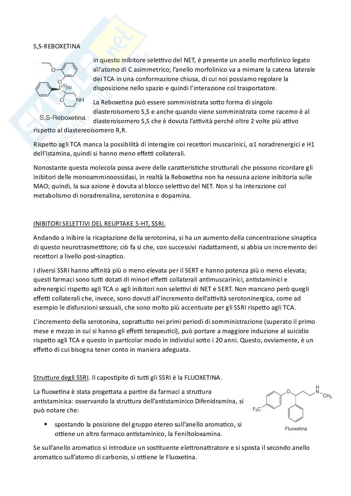 Appunti esame lezioni 7-11 su 33 di Chimica farmaceutica e tossicologica 2 Pag. 66