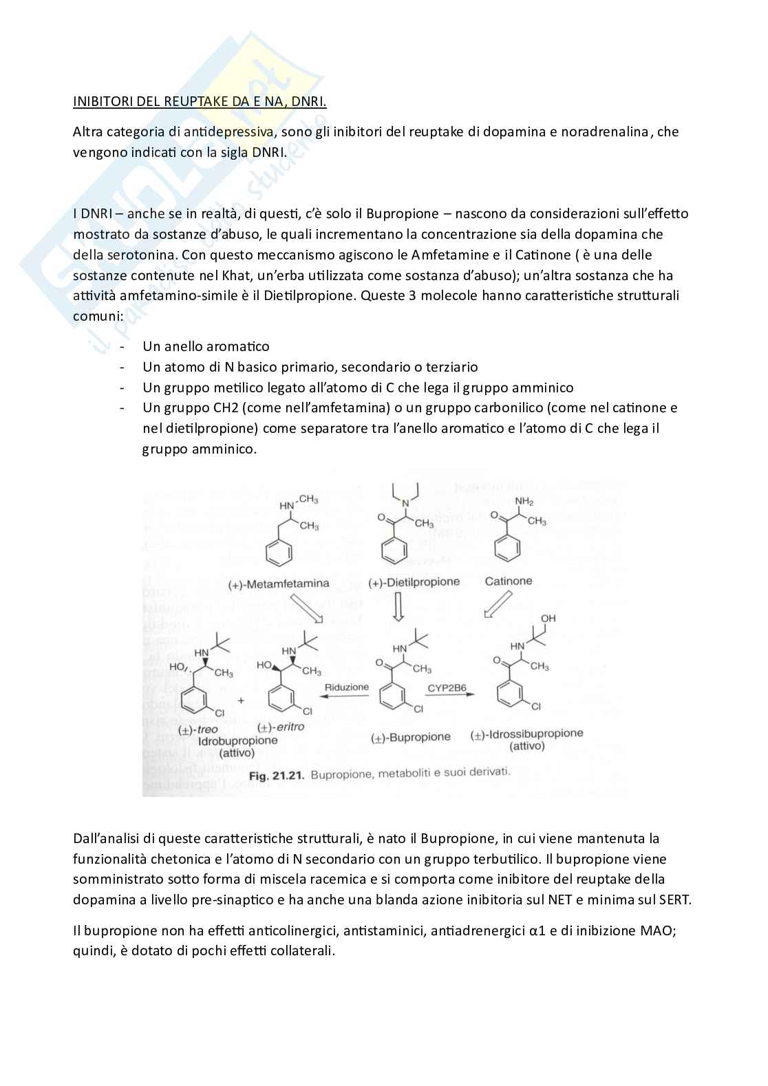 Appunti esame lezioni 7-11 su 33 di Chimica farmaceutica e tossicologica 2 Pag. 71