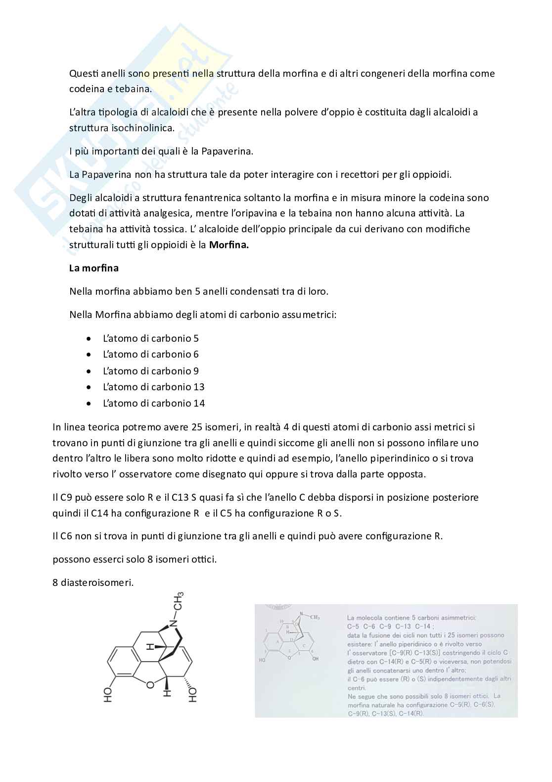 Appunti esame lezioni 7-11 su 33 di Chimica farmaceutica e tossicologica 2 Pag. 91