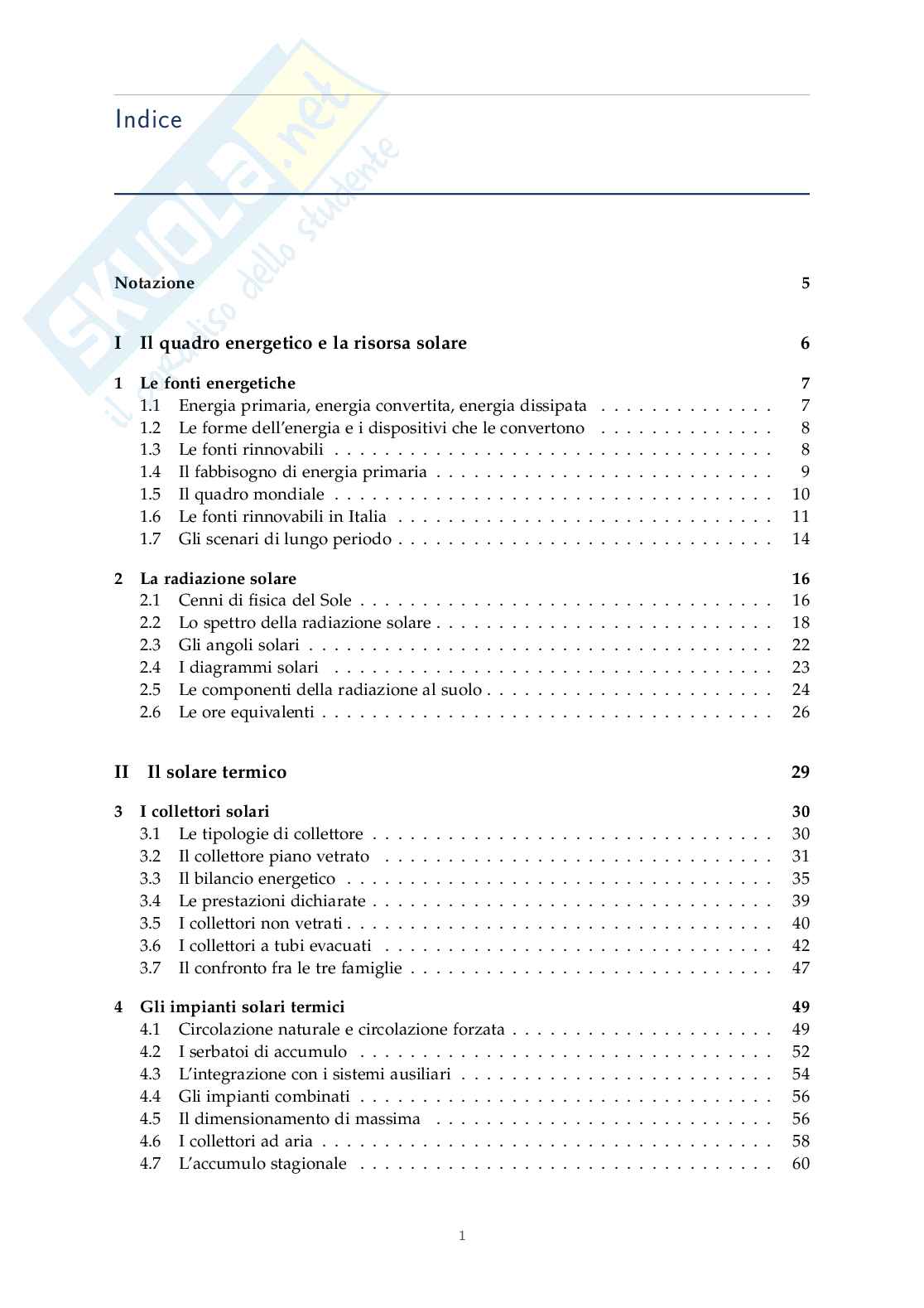 Appunti Tecnologie delle energie rinnovabili Pag. 2
