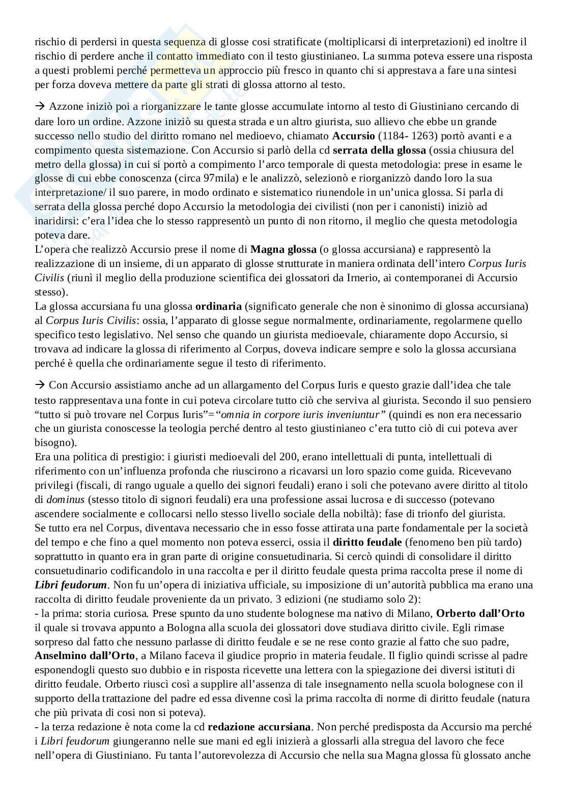 Storia del diritto medievale e moderno - parte generale Pag. 51