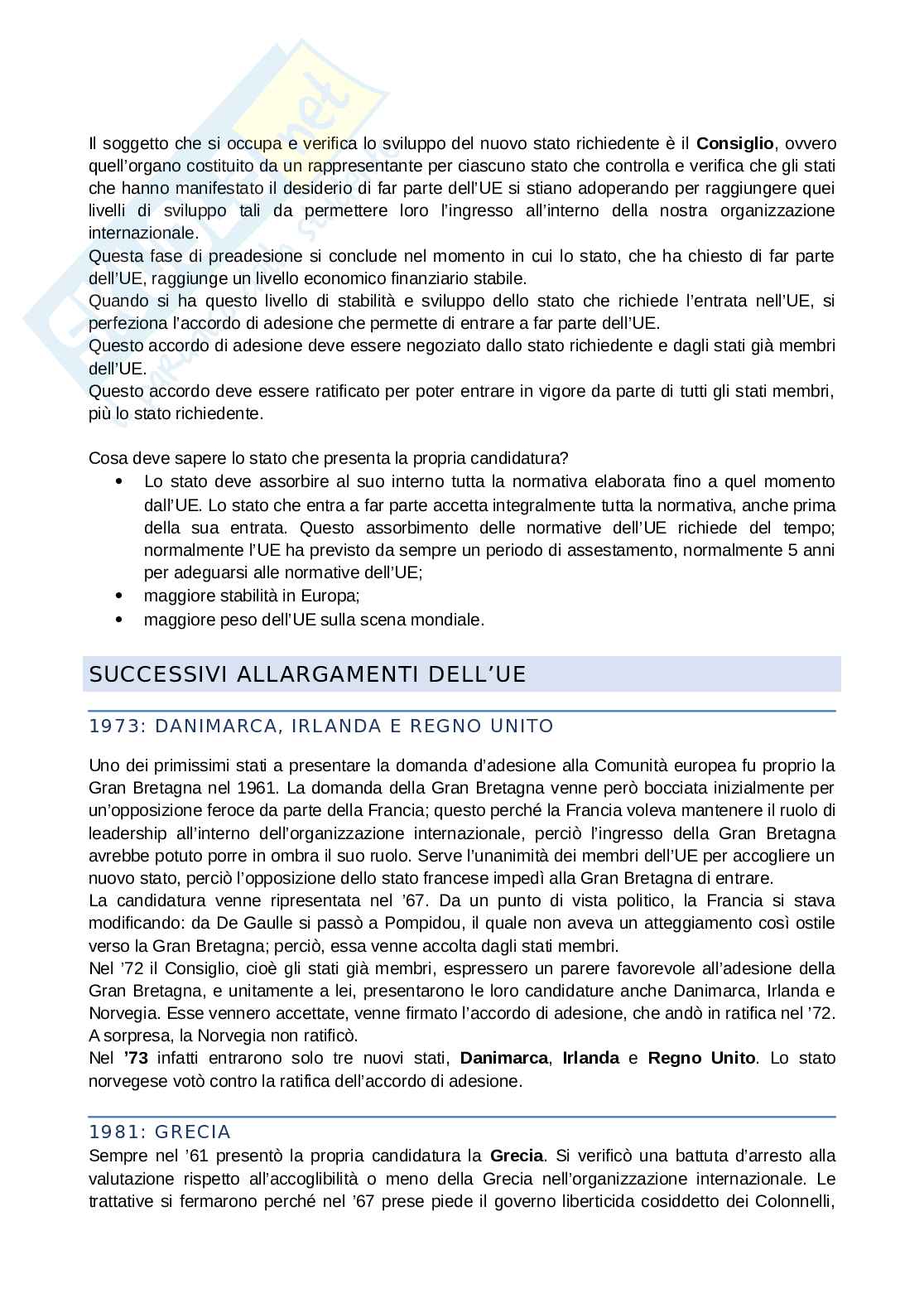 Appunti Diritto dell'Unione Europea Pag. 21