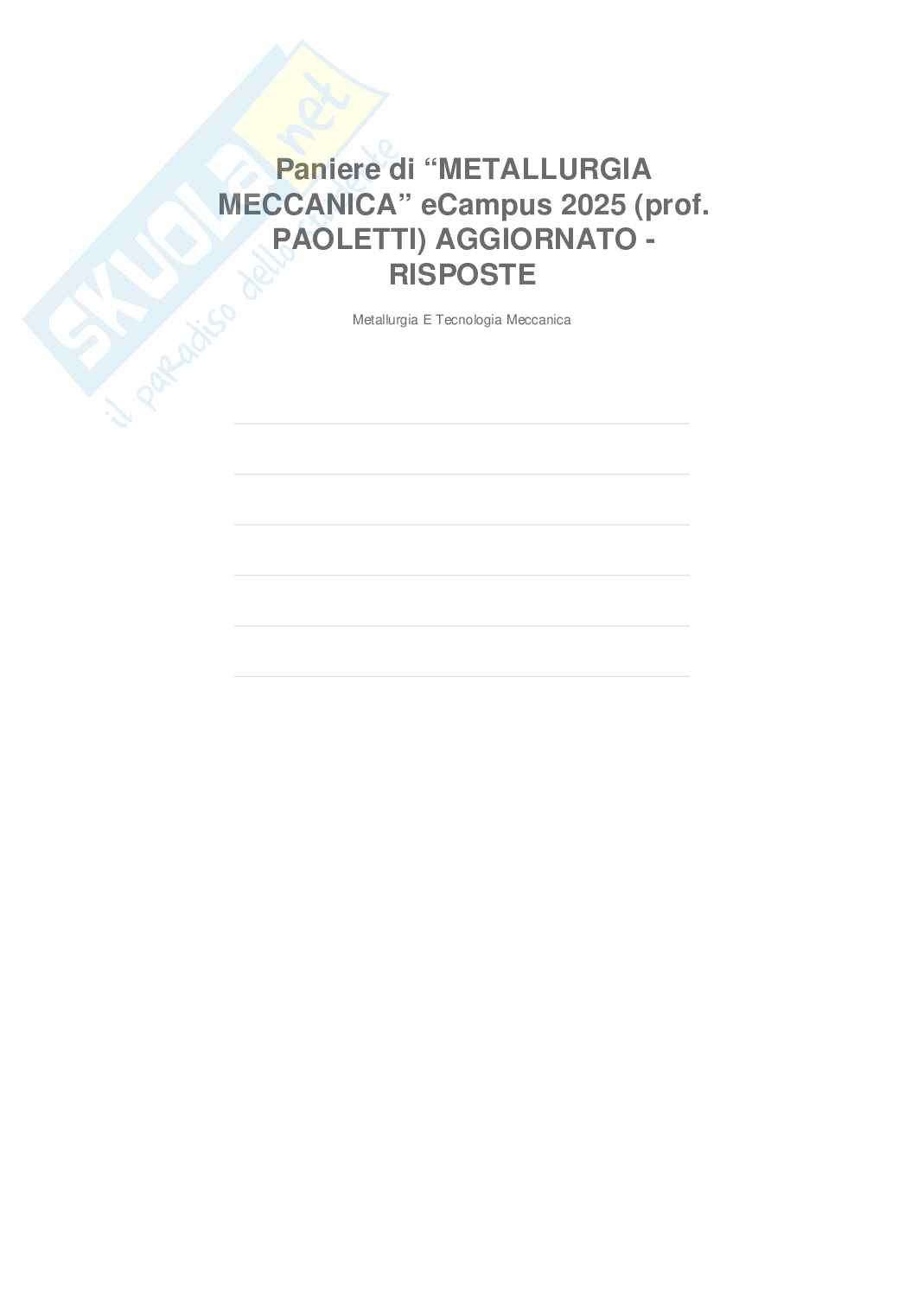 Metallurgia metallica Pag. 1