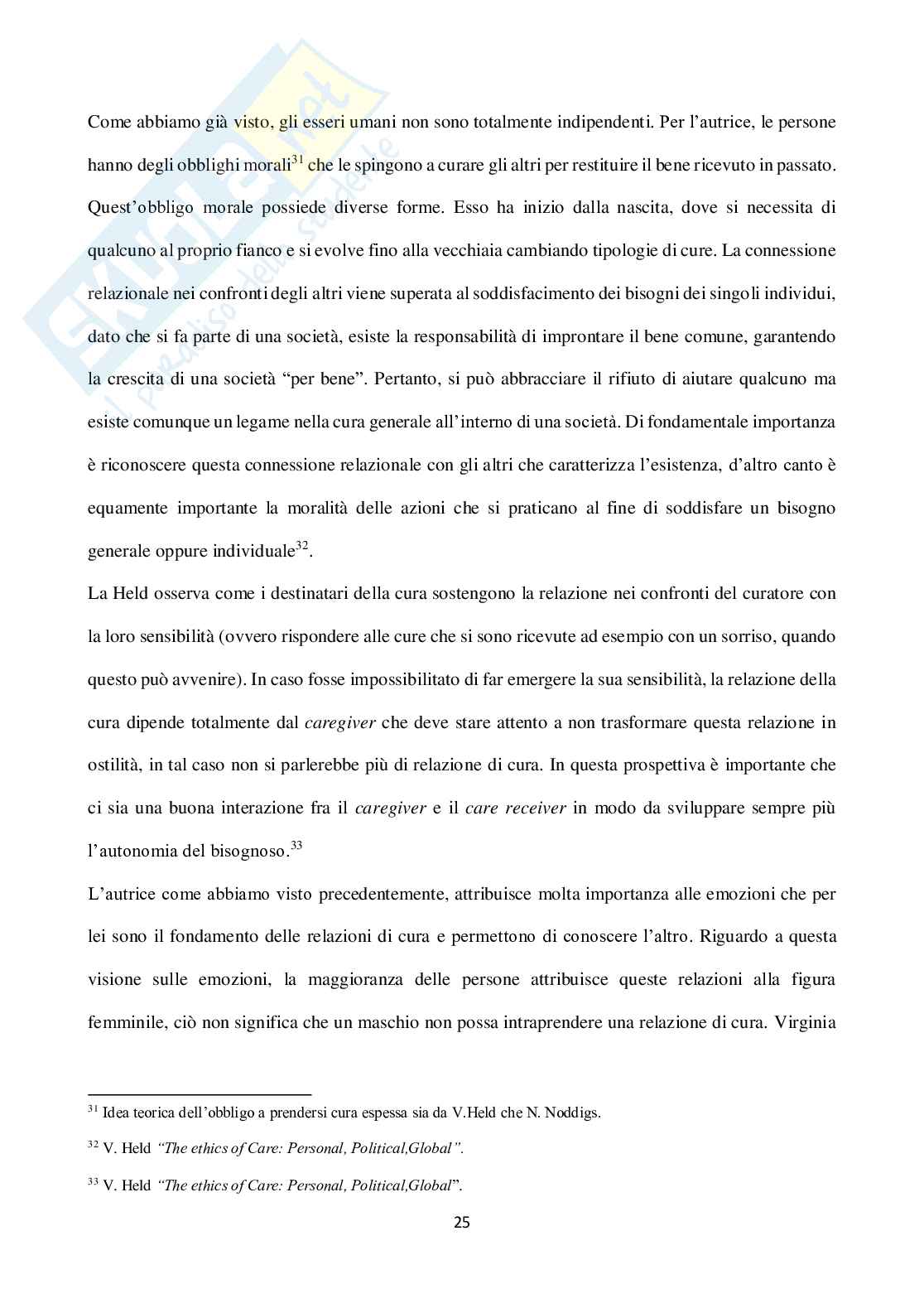 Cura materna come cura educativa Pag. 26