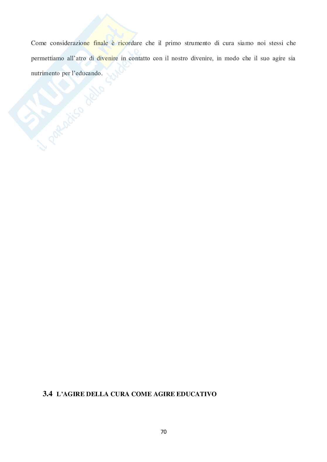 Cura materna come cura educativa Pag. 71