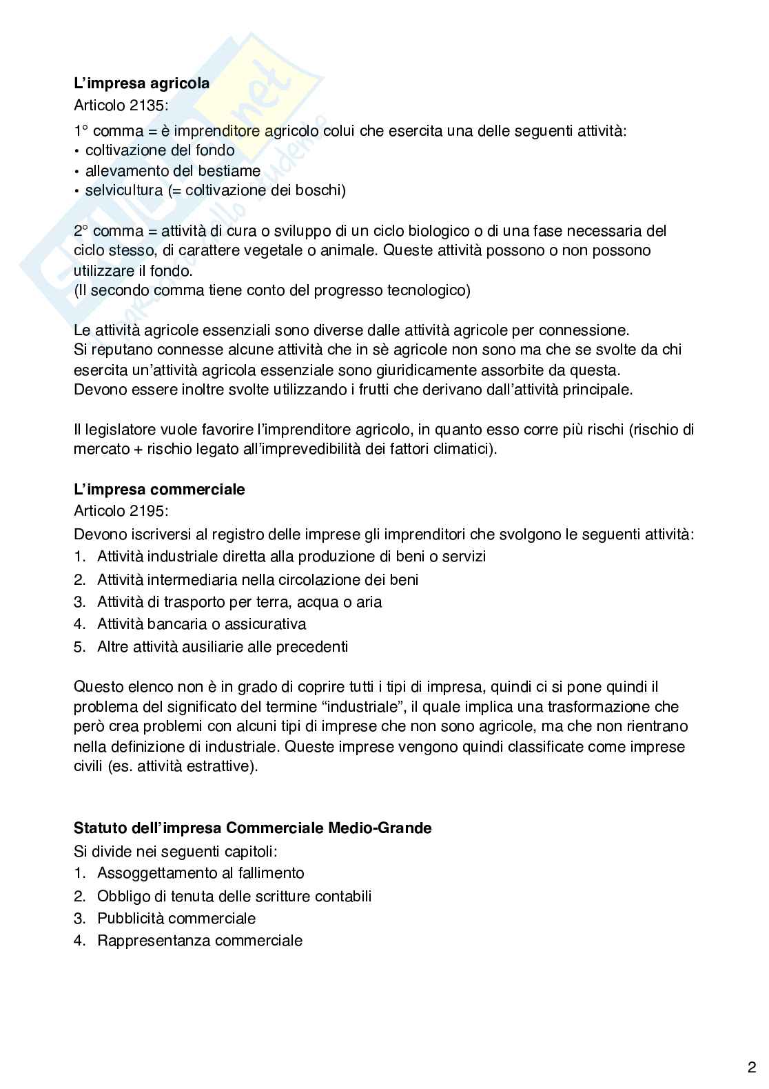 Diritto commerciale Pag. 2