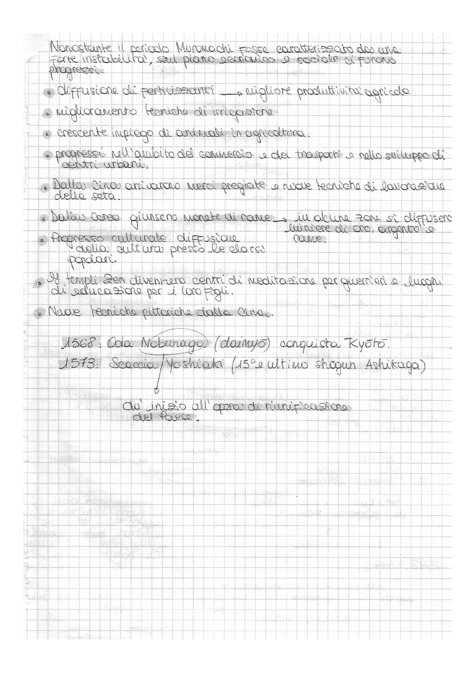 Storia del Giappone - schemi suntivi e appunti, prof. Favi Pag. 31