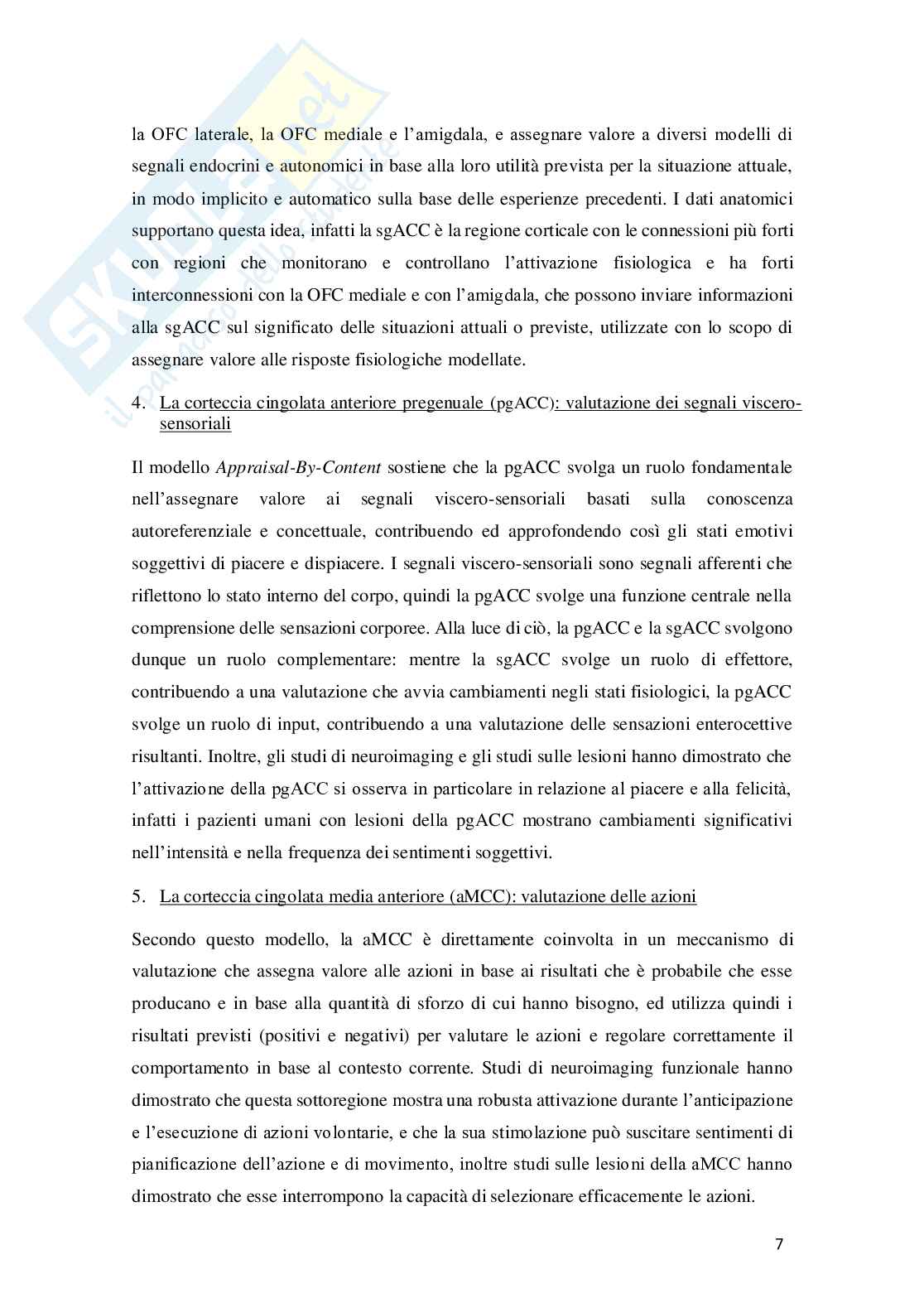 Circuiti cerebrali delle emozioni e alessitimia nel disturbo dello spettro autistico e nel disturbo borderline di personalità Pag. 6