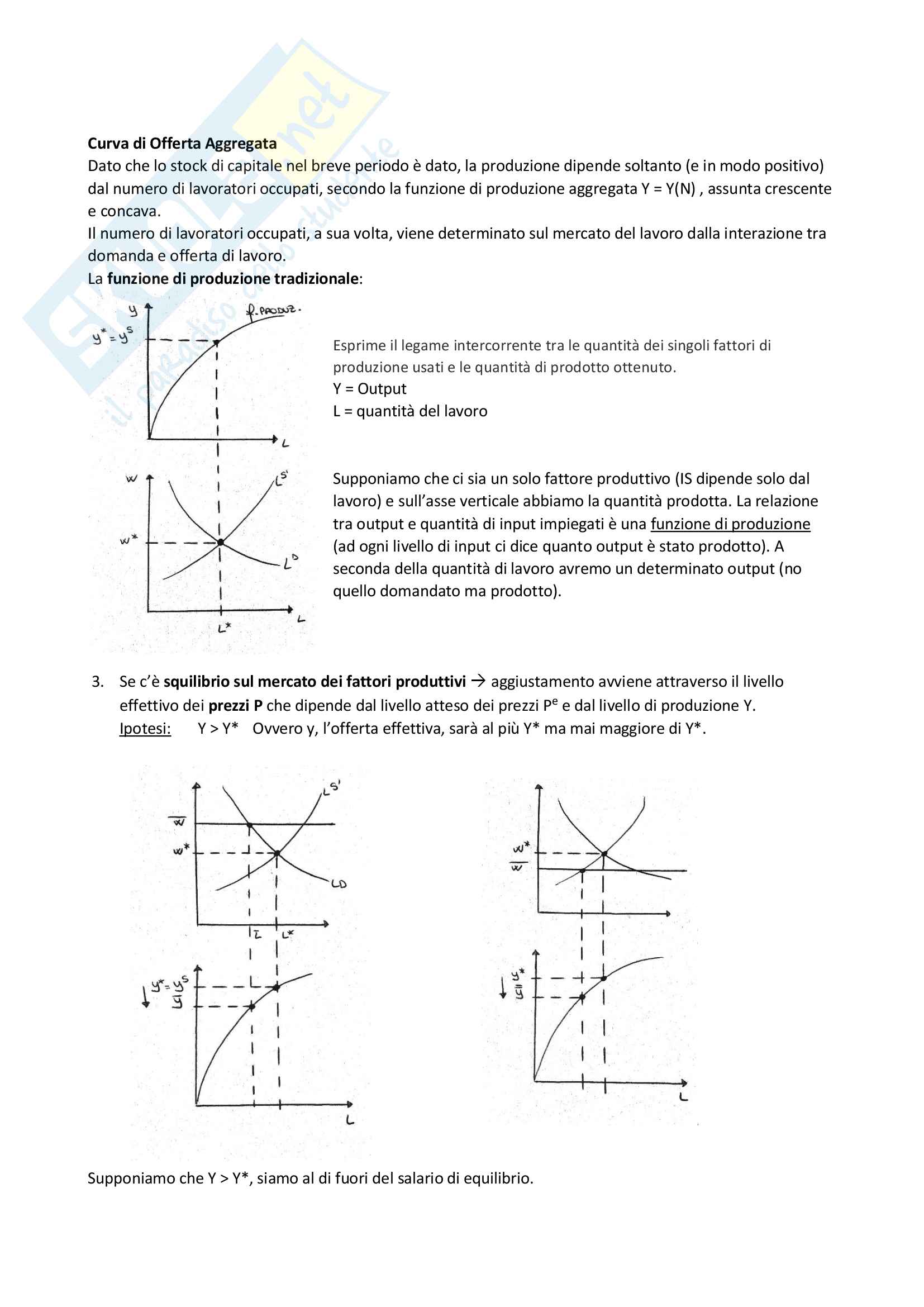 Riassunto esame Politica Economica (quarta parte: le politiche macroeconomiche), prof. Colombatto Pag. 11