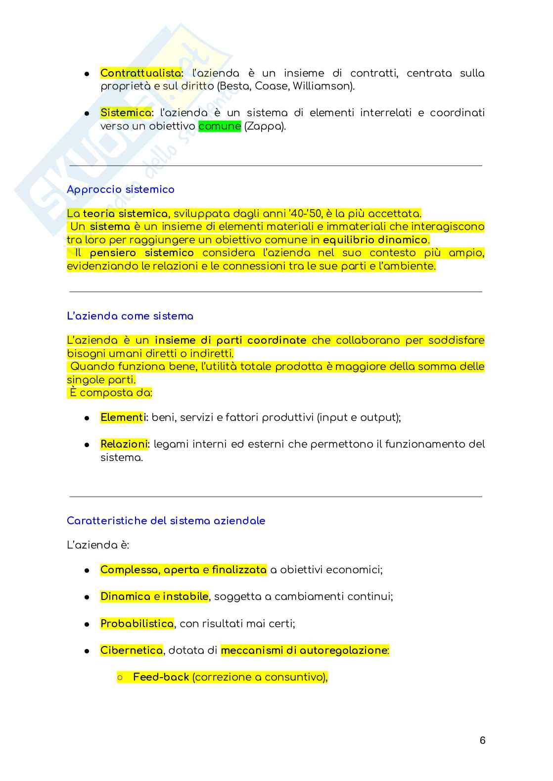 Primo parziale Economia aziendale Pag. 6