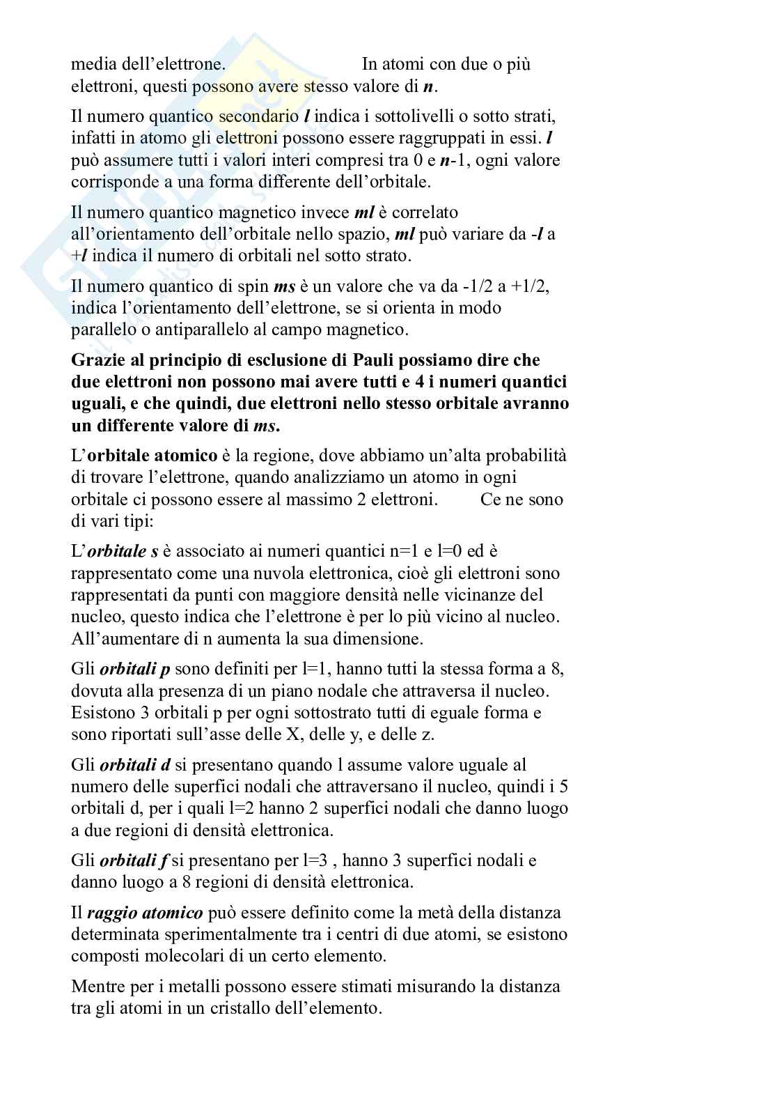 Orale chimica generale Pag. 2