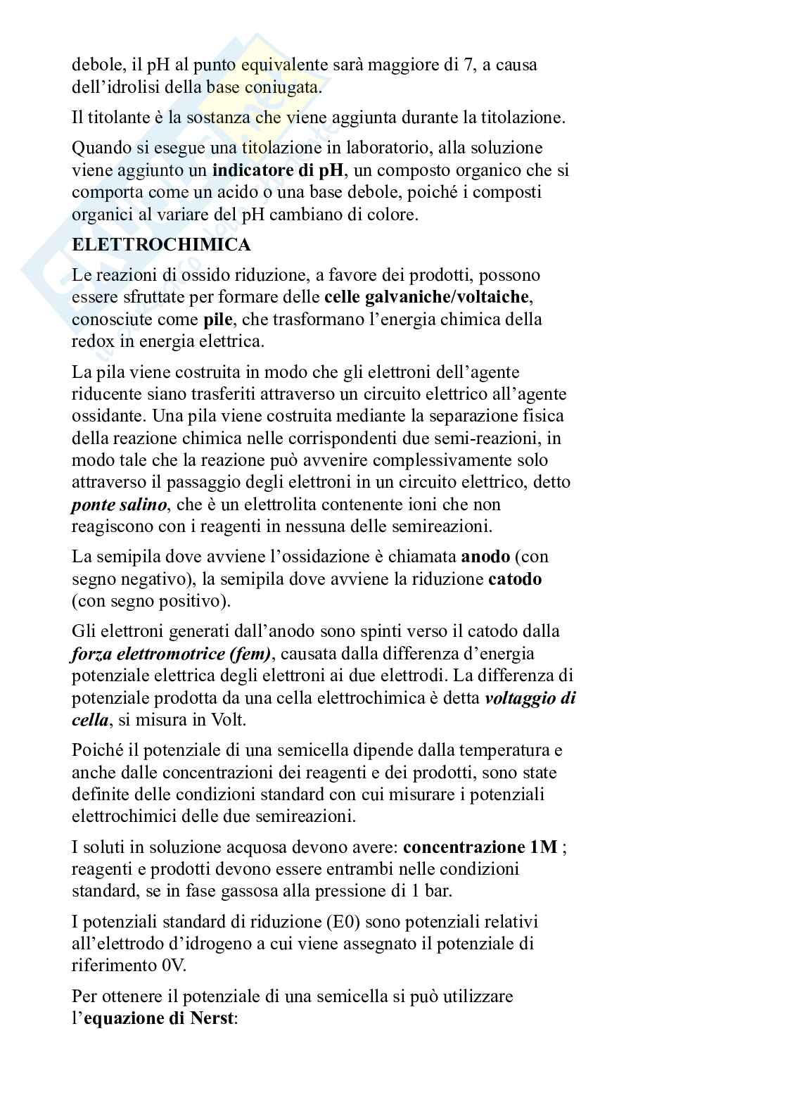 Orale chimica generale Pag. 26