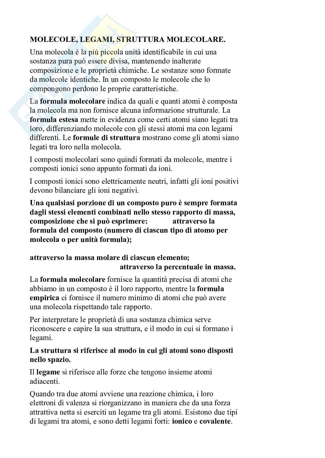 Orale chimica generale Pag. 6