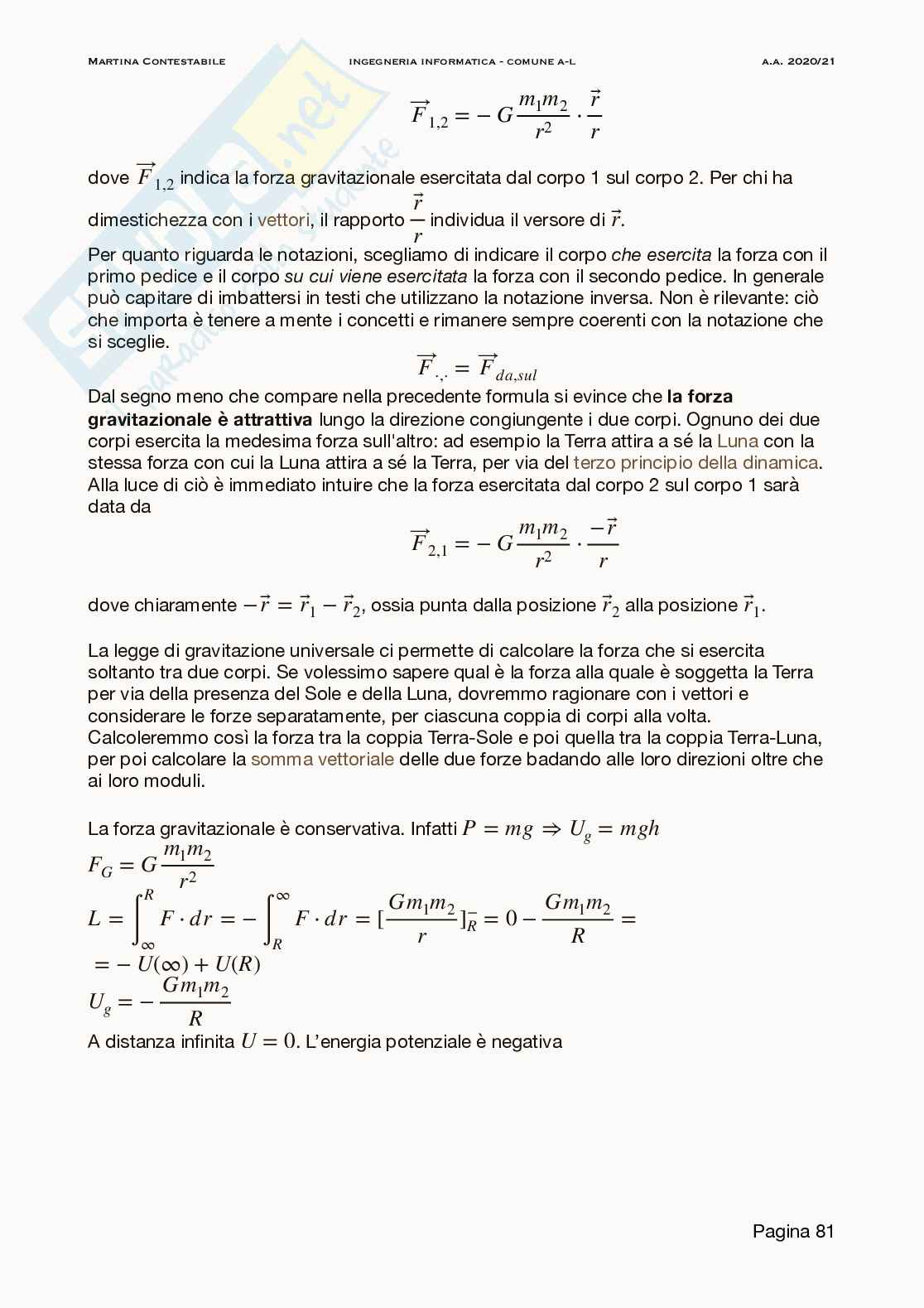 Fisica sperimentale 1 Pag. 81