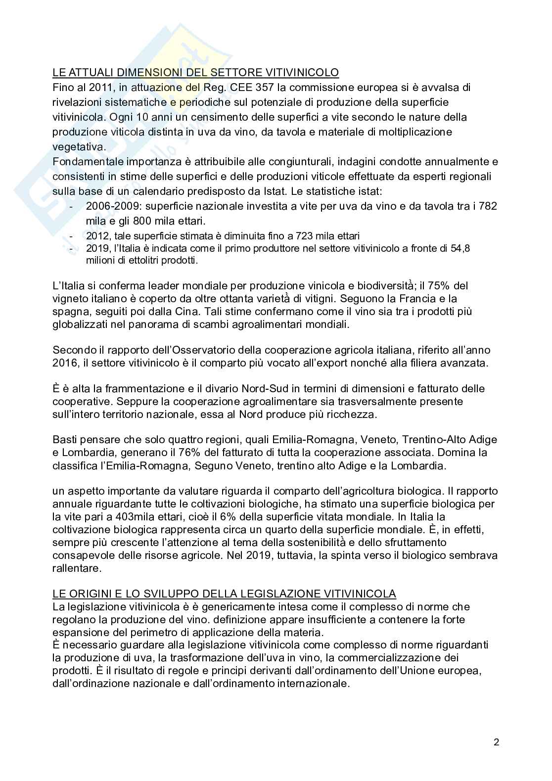 Schemi dell'esame di Diritto vitivinicolo  Pag. 2