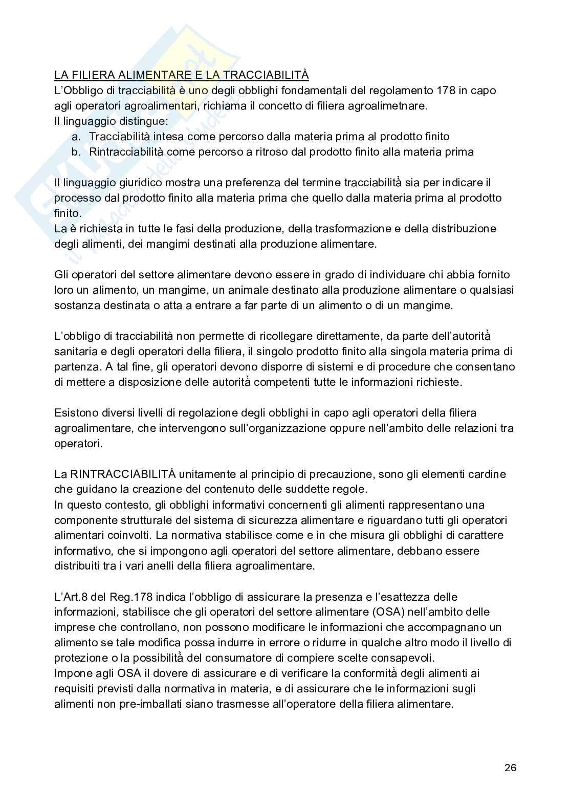 Schemi dell'esame di Diritto vitivinicolo  Pag. 26