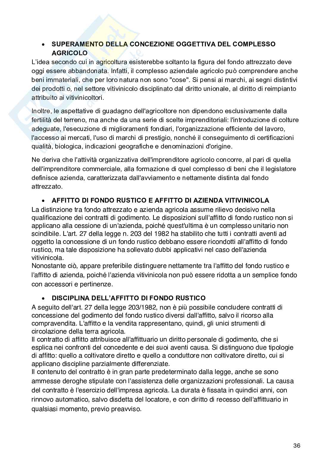 Schemi dell'esame di Diritto vitivinicolo  Pag. 36