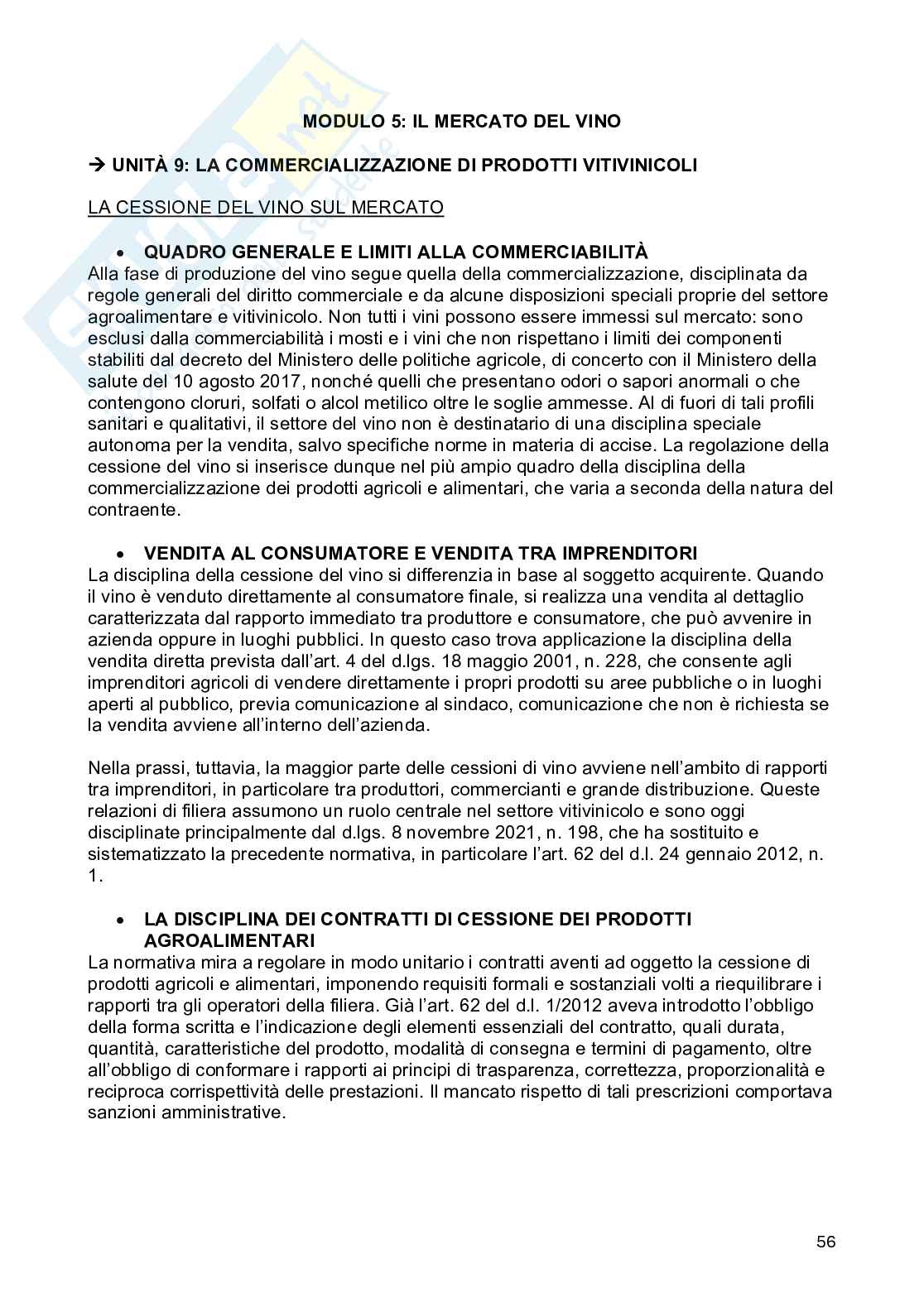 Schemi dell'esame di Diritto vitivinicolo  Pag. 56