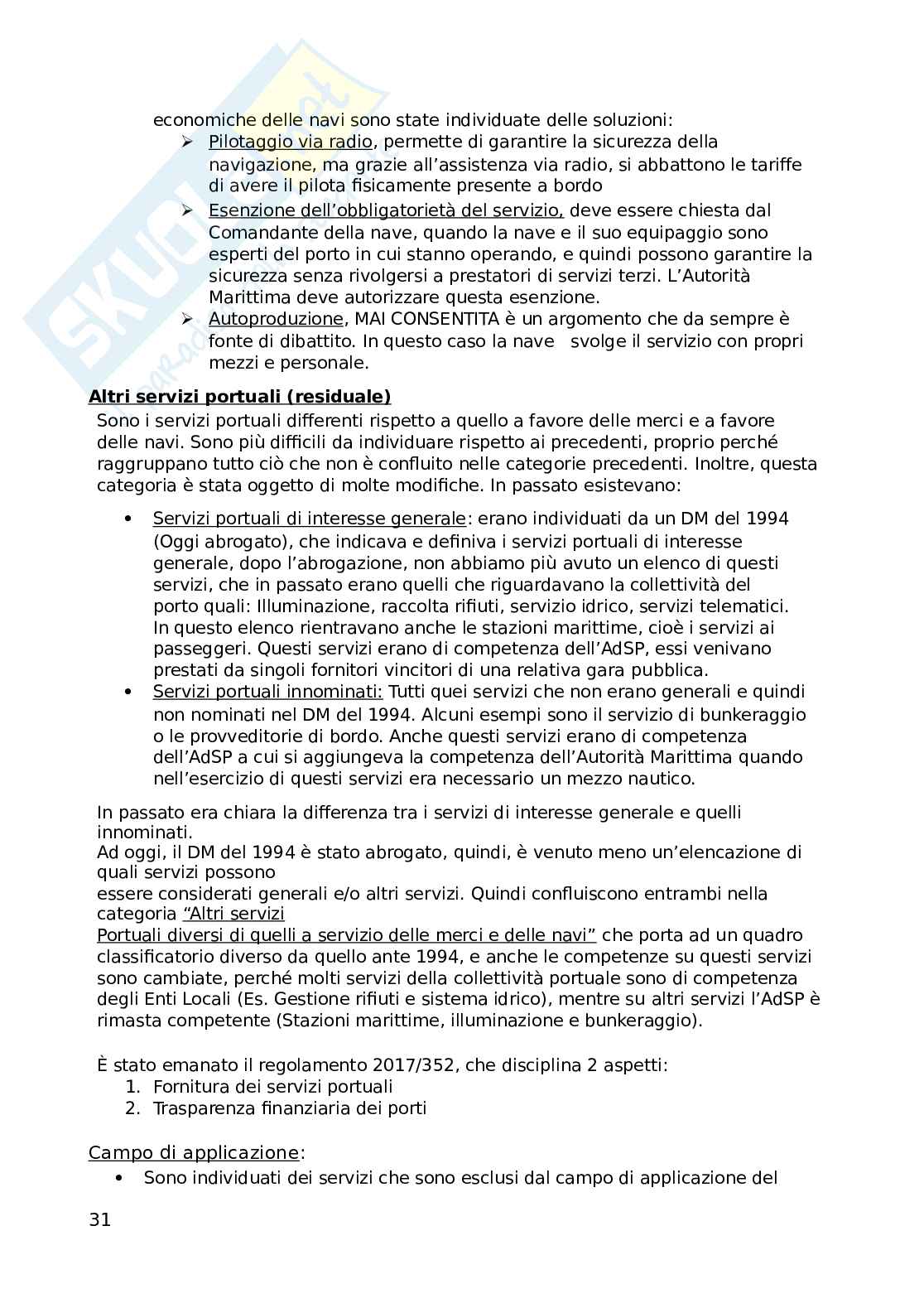 Appunti Diritto dei trasporti  Pag. 31