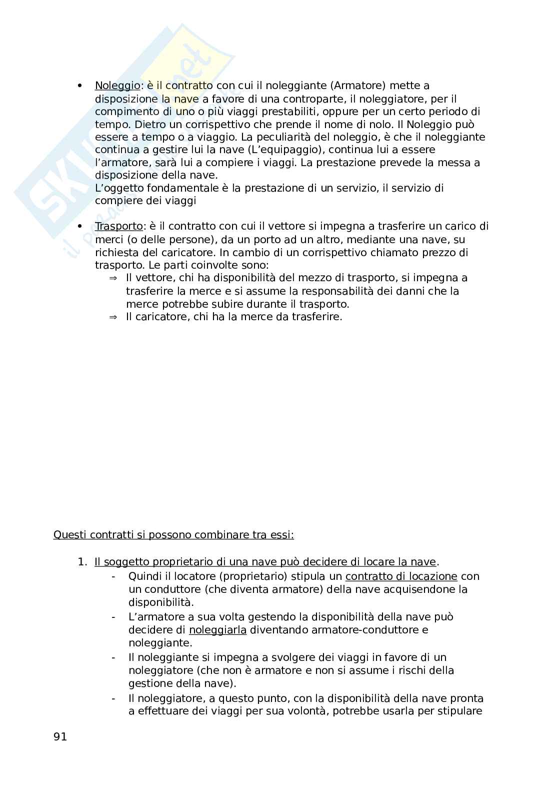 Appunti Diritto dei trasporti  Pag. 91