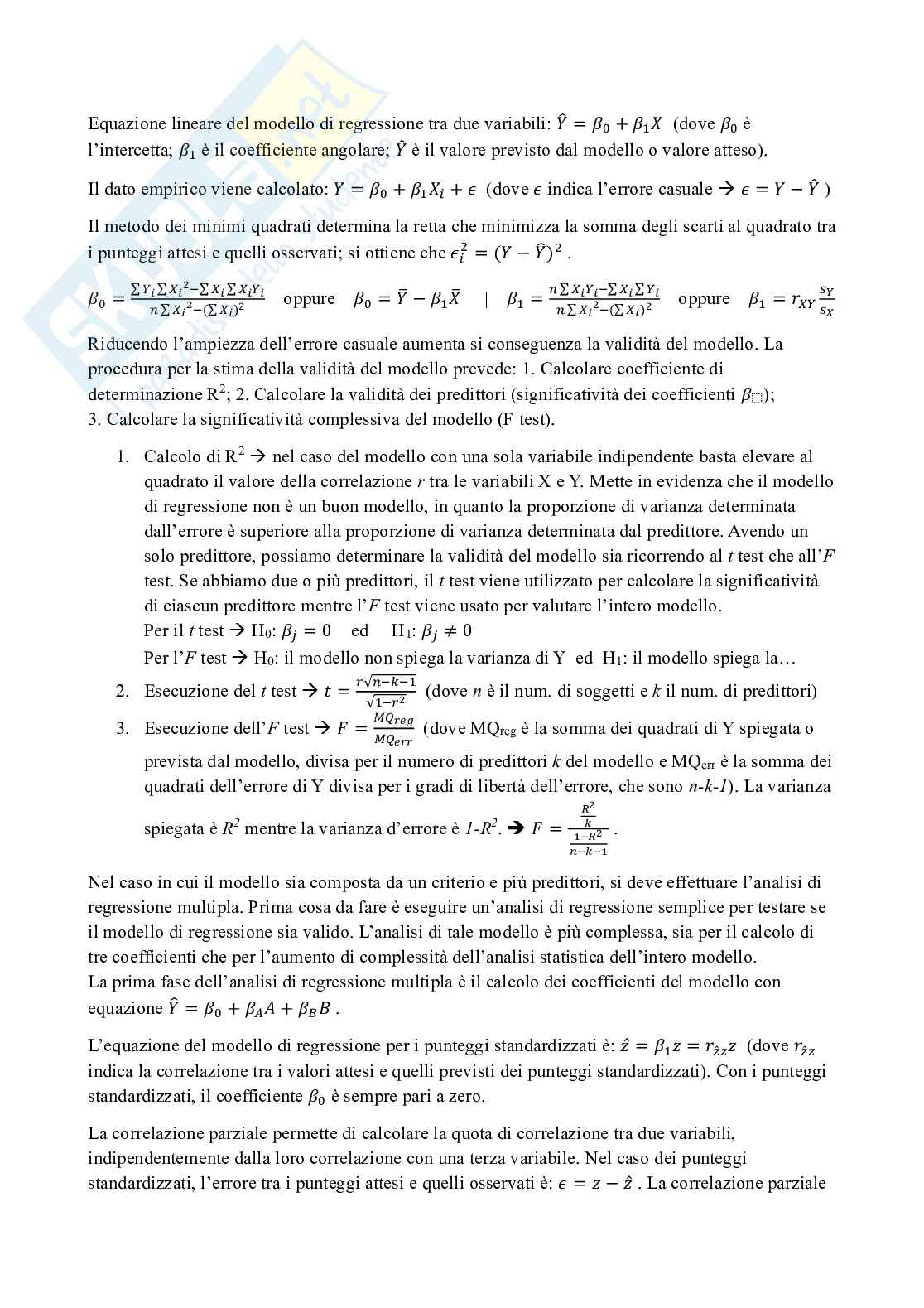 Appunti completi di Teorie e tecniche dei test Pag. 21