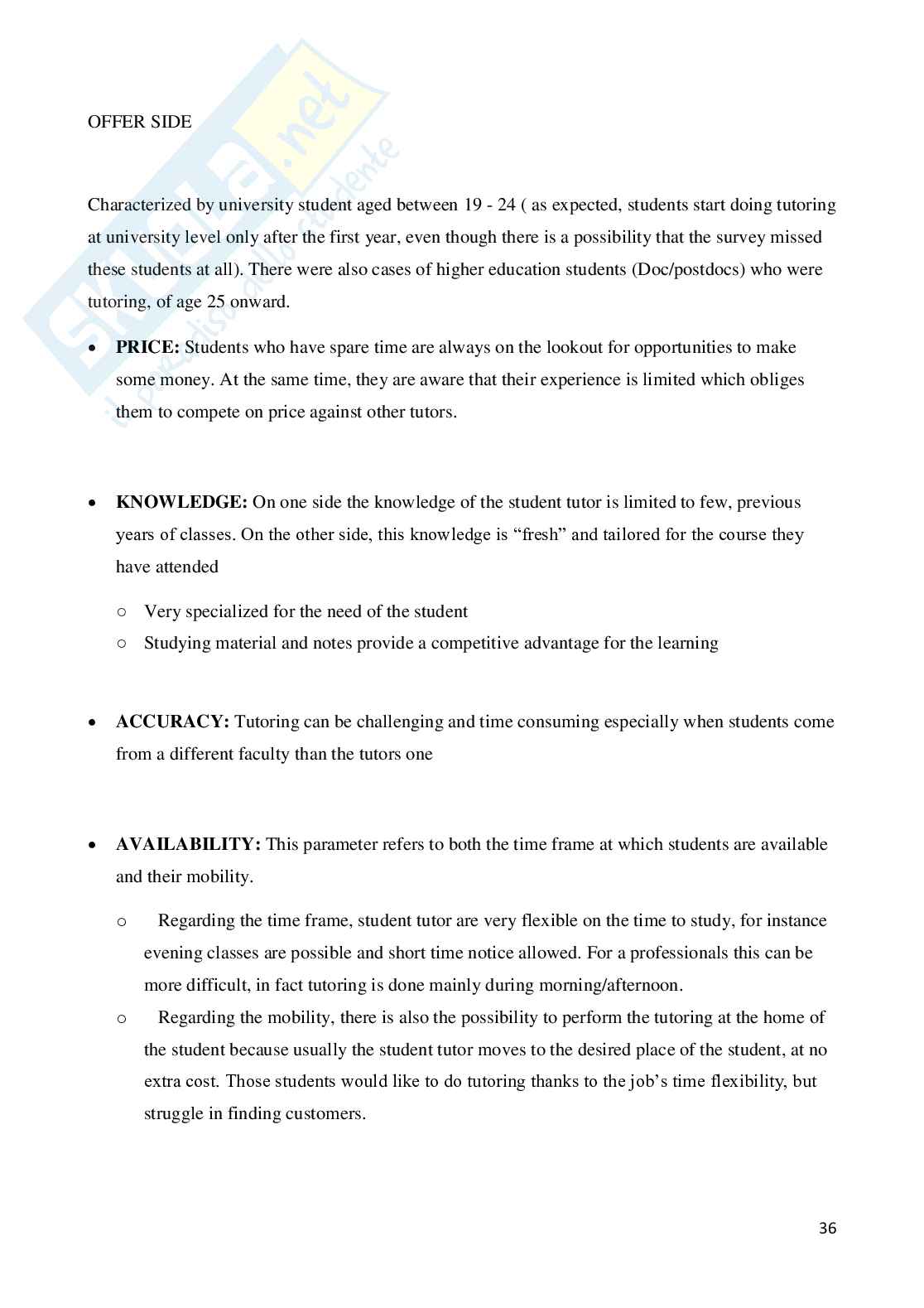 Tesi da Lode: Fondazione della startup "Teach Me" Pag. 36