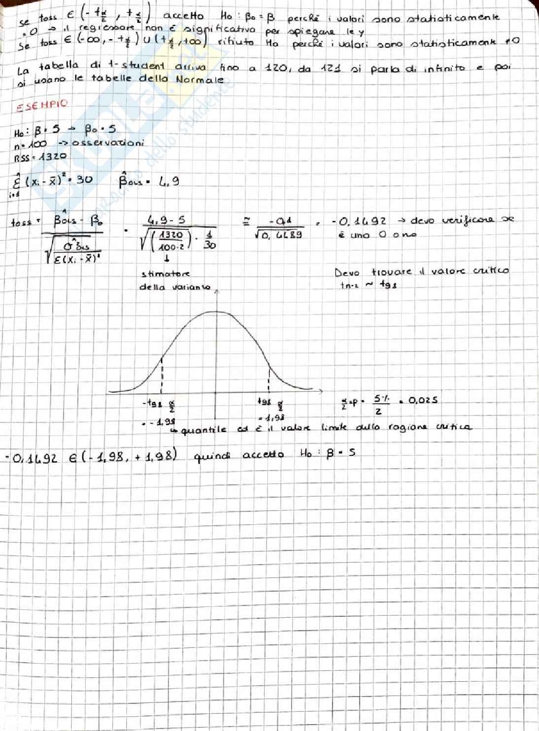 Appunti introduzione all'econometria Pag. 41