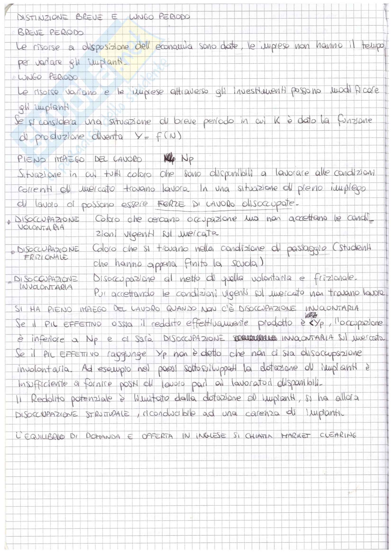 Appunti Macroeconomia Elementi di base Pag. 26