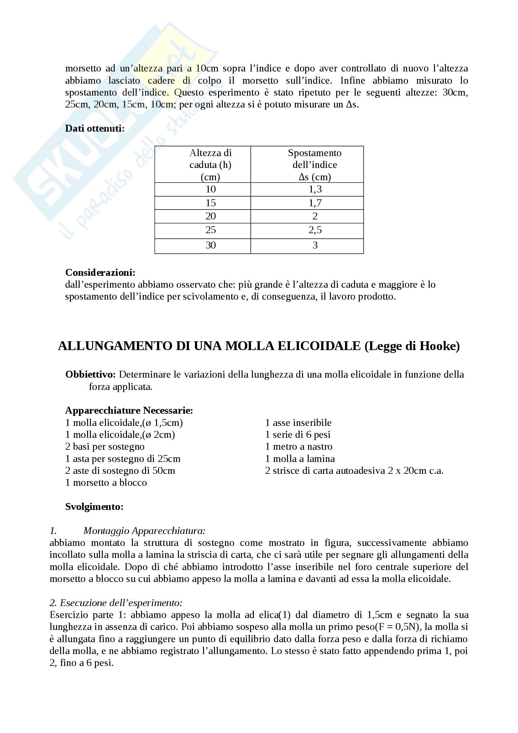 Come Fare Una Relazione Di Fisica