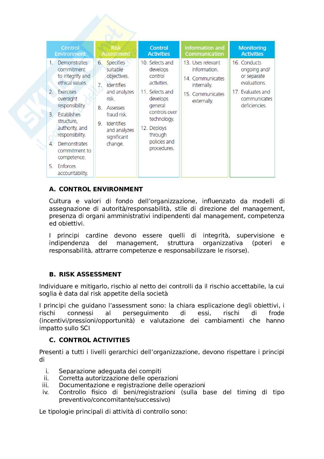 Appunti Internal Audit Pag. 6