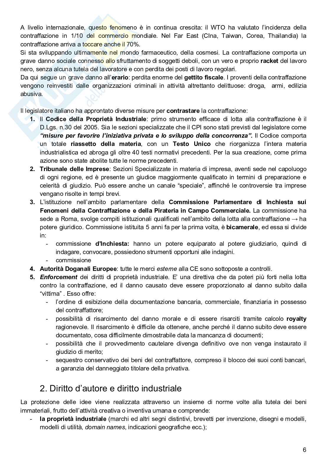 Appunti Diritto della Proprietà industriale Pag. 6