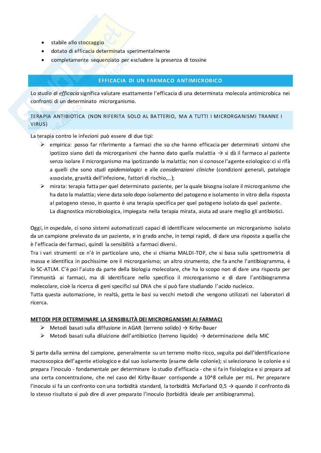 Appunti di Microbiologia e microbiologia clinica Pag. 66