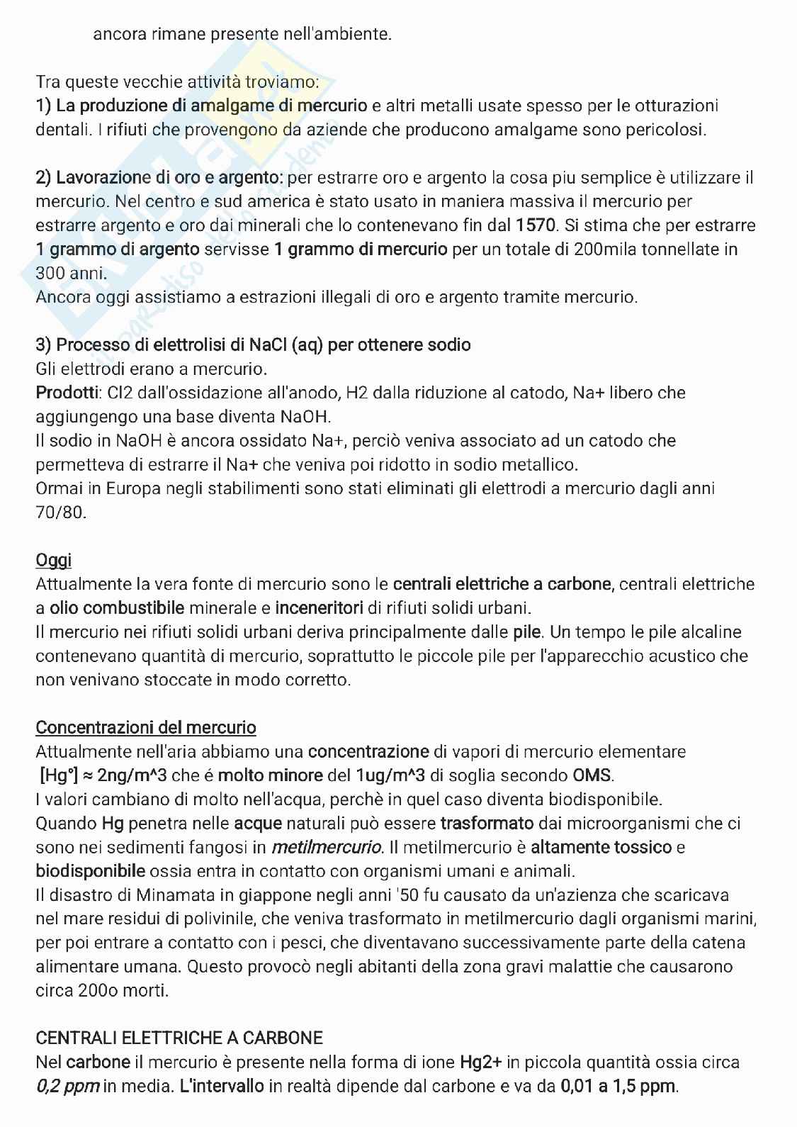 Metalli inquinanti Pag. 2