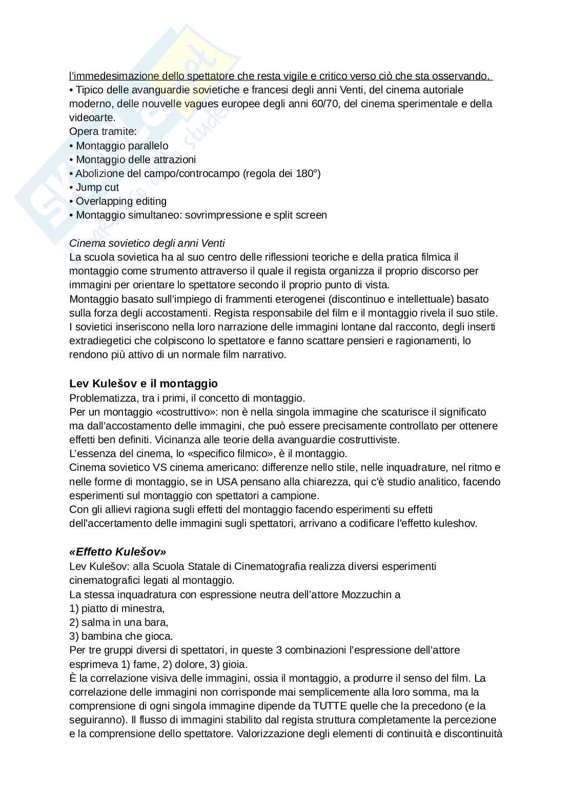 Appunti di Istituzioni di sotria del cinema Pag. 46