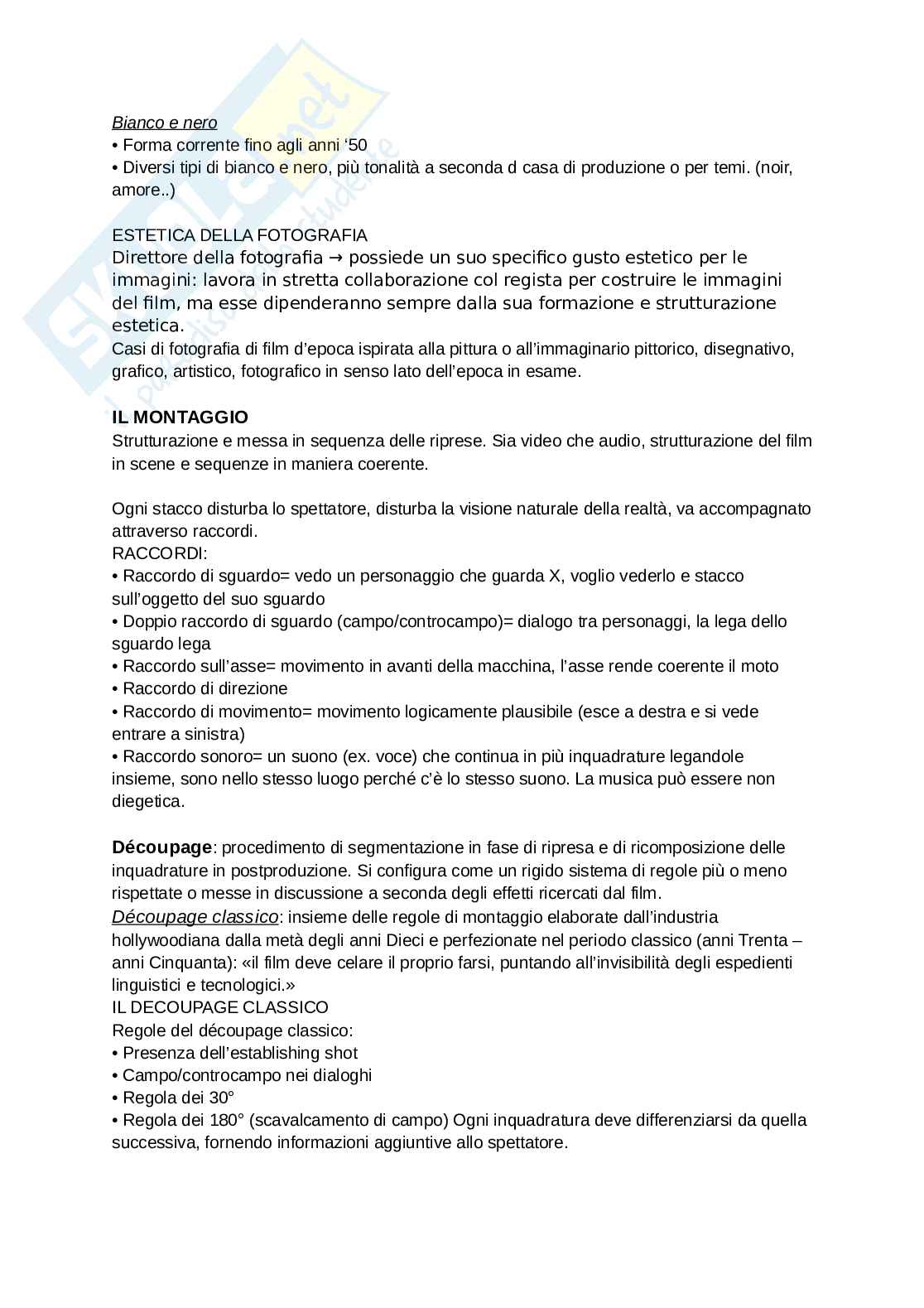 Appunti di Istituzioni di sotria del cinema Pag. 6
