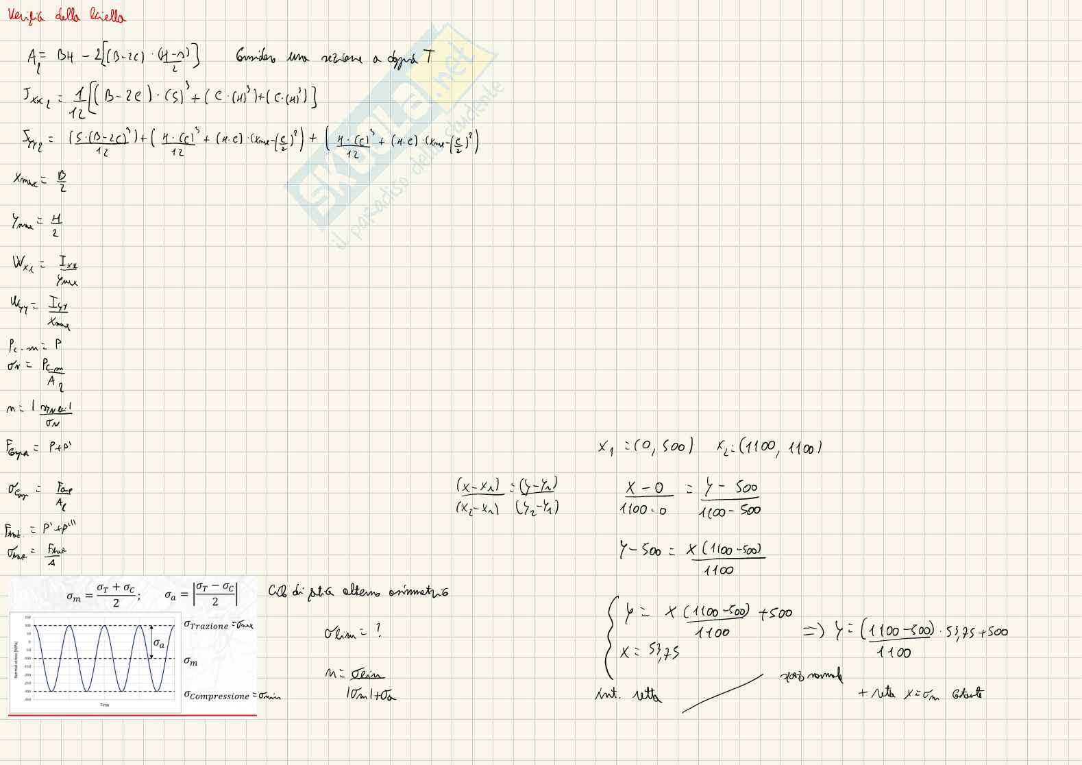 Formulario Progettazione strutturale del motore - seconda parte Pag. 1