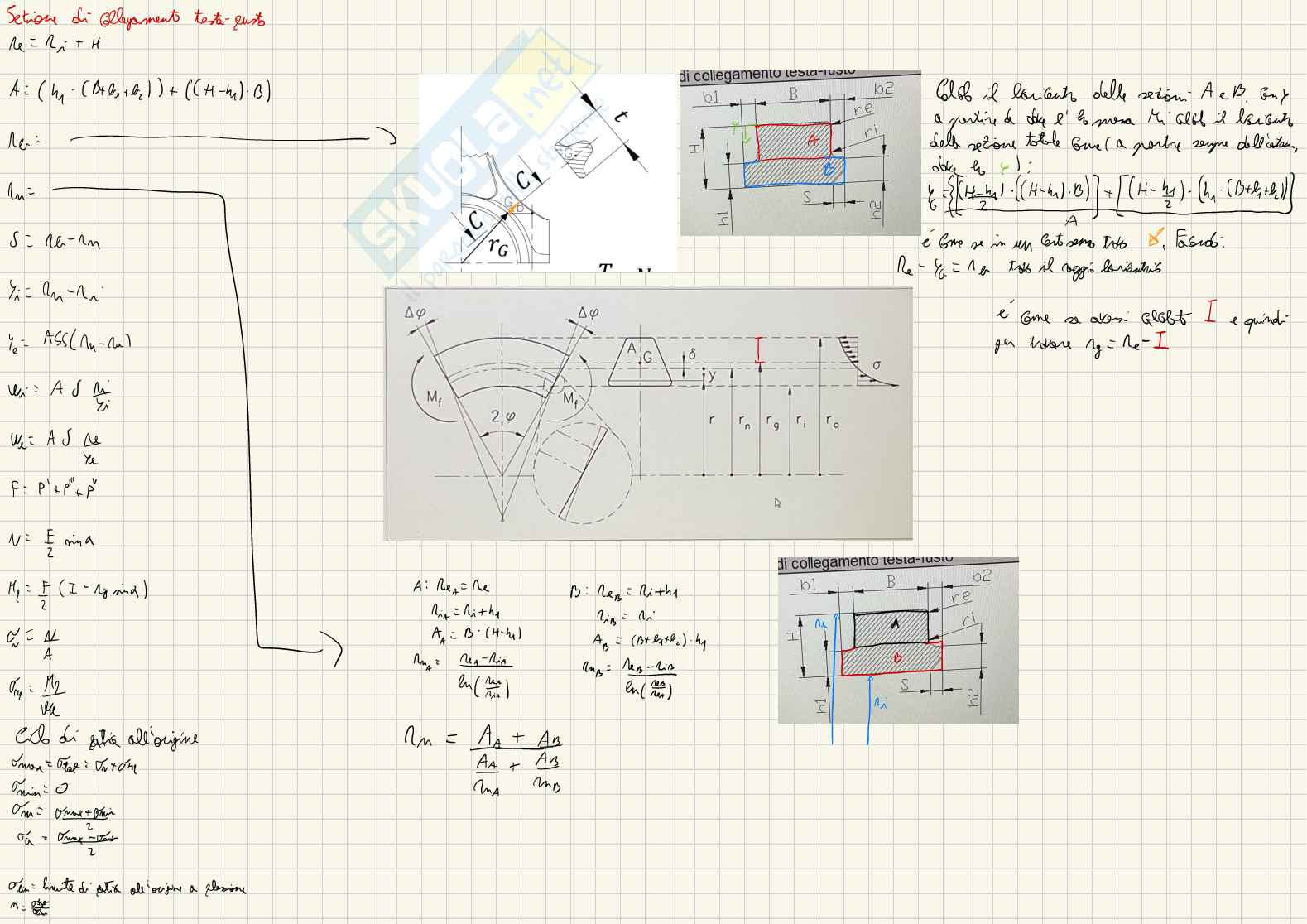 Formulario Progettazione strutturale del motore - seconda parte Pag. 6