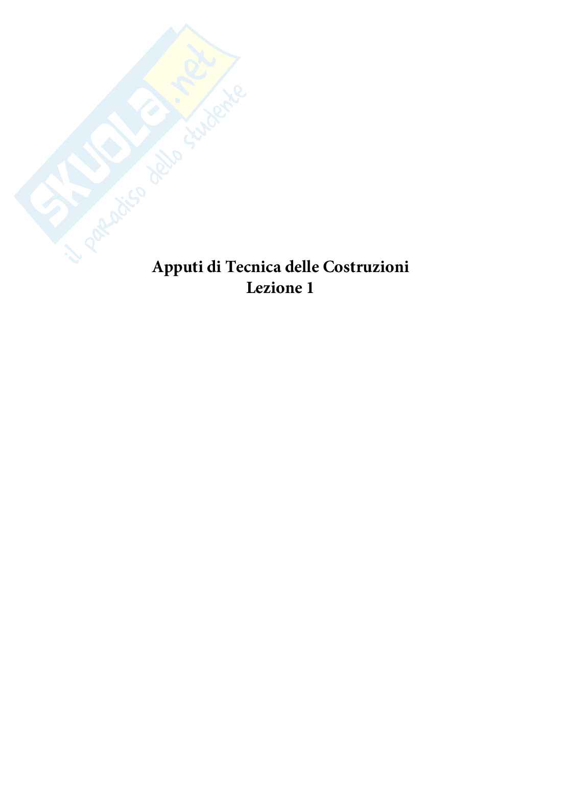 Analisi strutturale: modelli Pag. 1