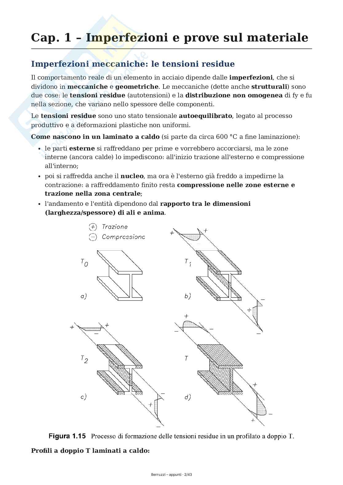 Appunti di Progettazione strutturale in acciaio  Pag. 2