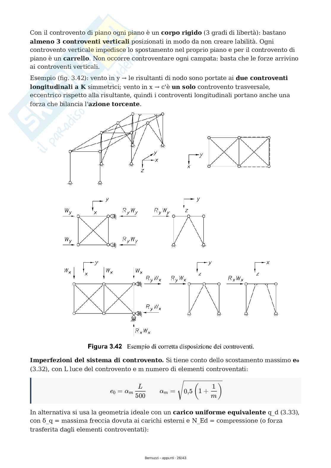Appunti di Progettazione strutturale in acciaio  Pag. 26