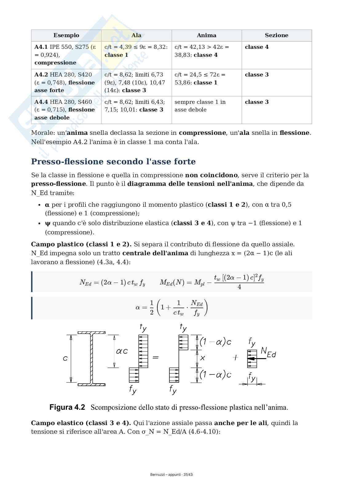 Appunti di Progettazione strutturale in acciaio  Pag. 31