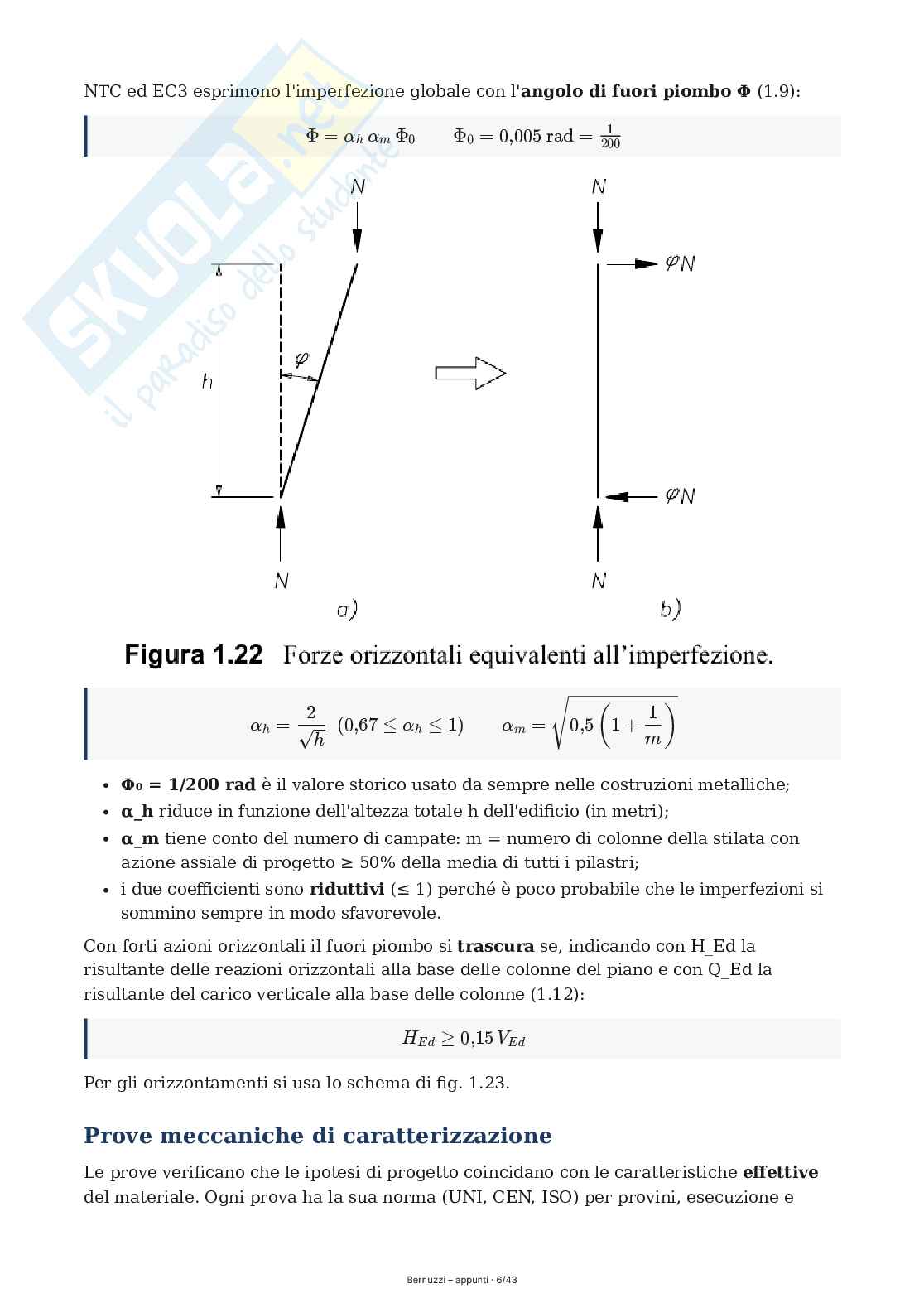 Appunti di Progettazione strutturale in acciaio  Pag. 6