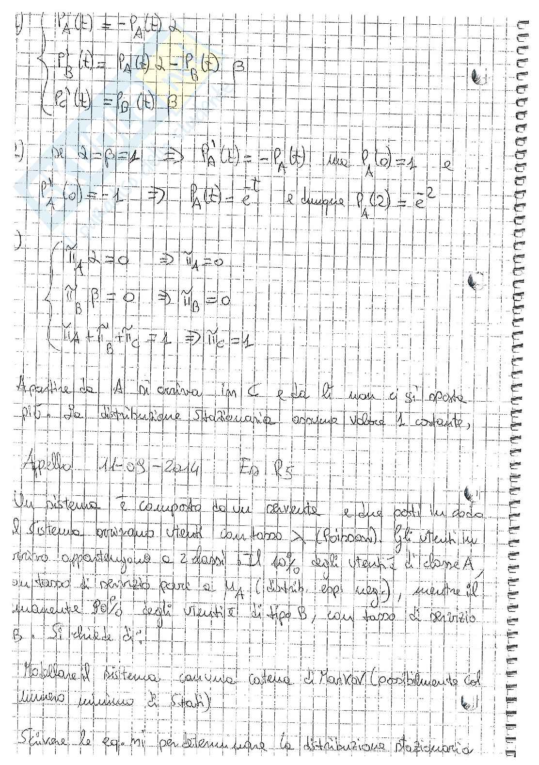 Esercizi di Fondamenti di Telecomunicazioni - Reti Pag. 1