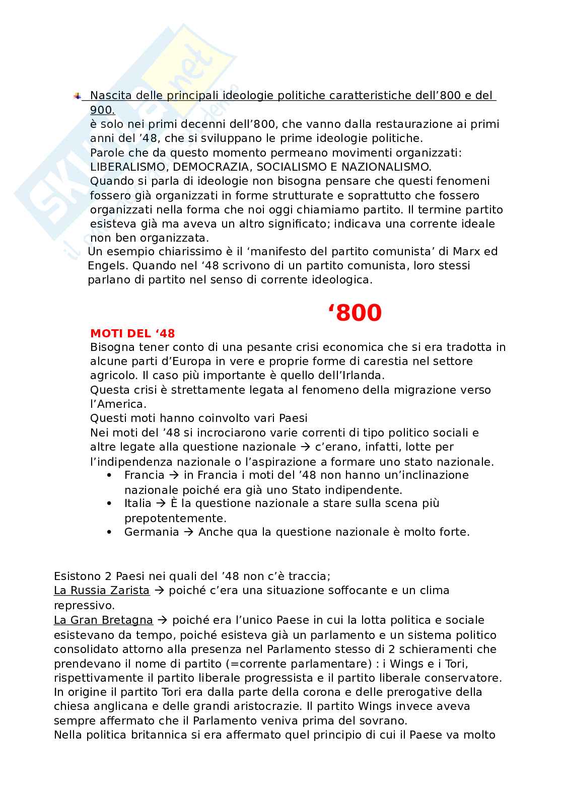 Storia contemporanea e conflitti sociali Pag. 6