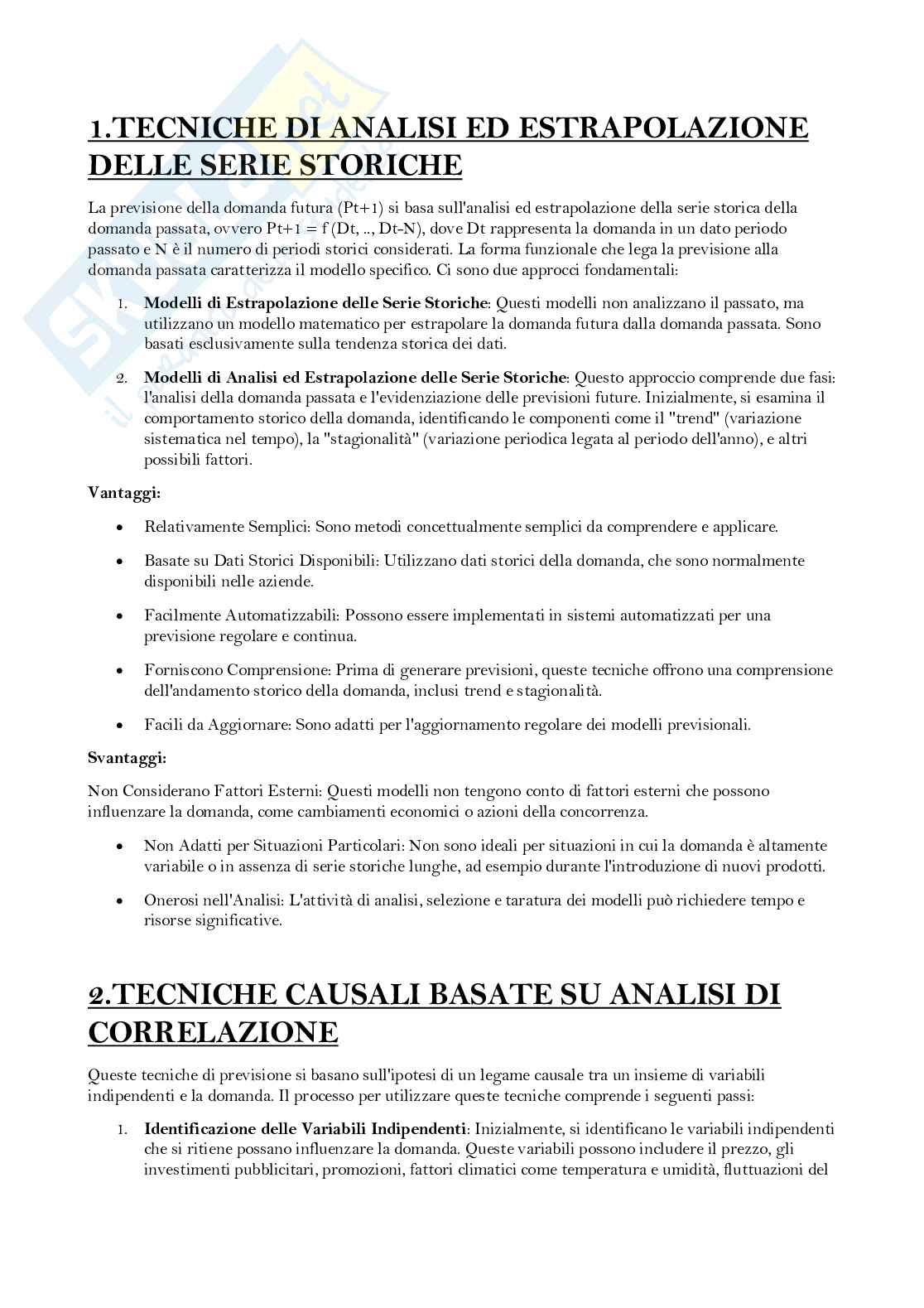 Gestione dei sistemi logistici e produttivi (GSLP) - Teoria riassunta. Possibili domande d'esame e risposte  Pag. 36