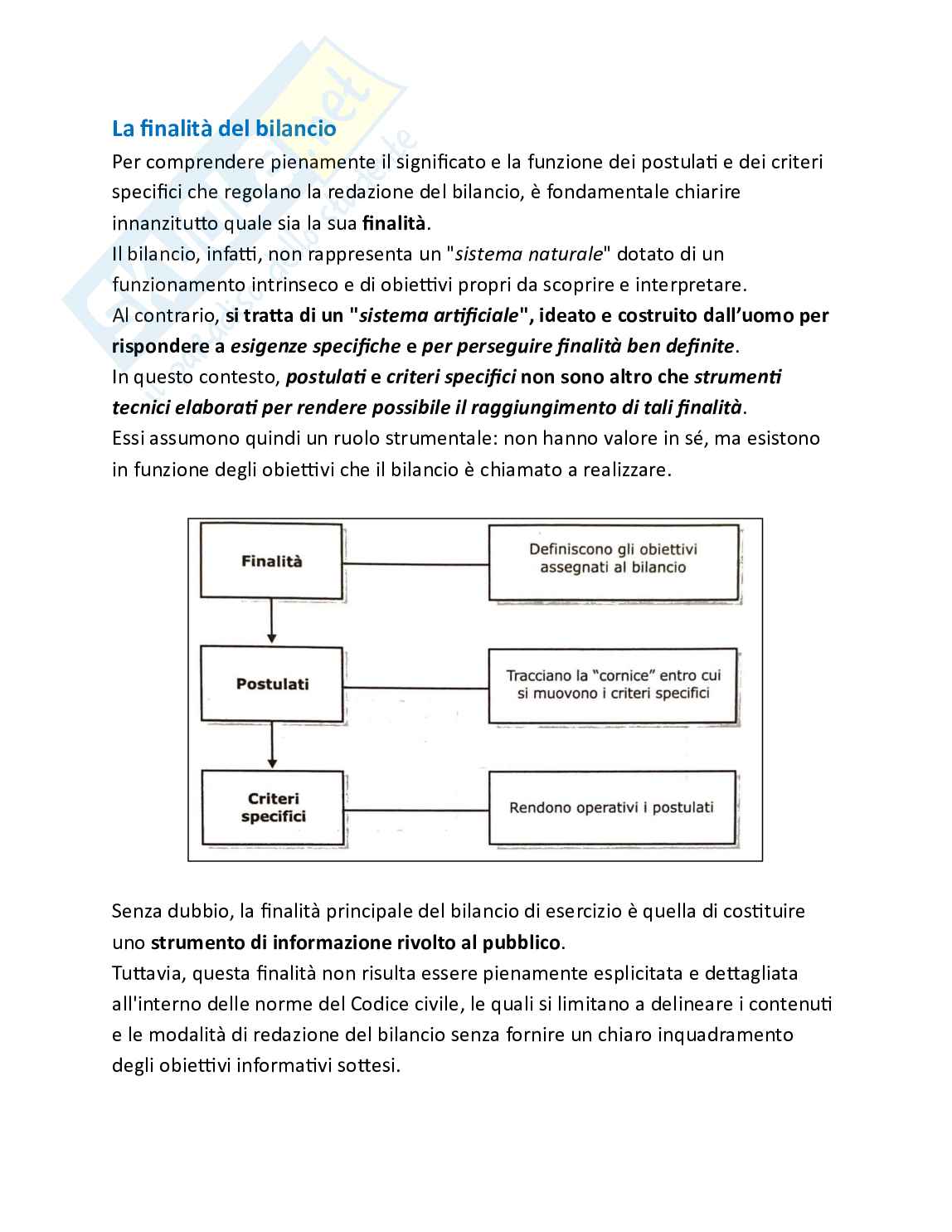 Bilancio e analisi economico-finanziaria - Teoria, parte 1 - Le norme e i principi che regolano il bilancio Pag. 16